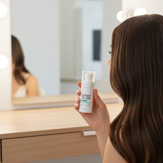 Serapure Humidity + Heat Shielding Serum Olive Oil + Fenugreek Stem Cells (50ML)