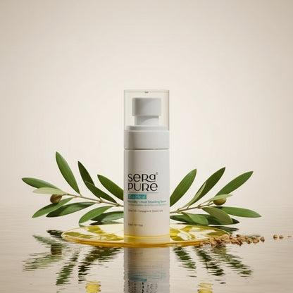 Serapure Humidity + Heat Shielding Serum  Olive Oil + Fenugreek Stem Cells (50ML)
